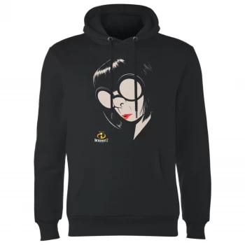 image of Incredibles 2 Edna Mode Hoodie - Black - S