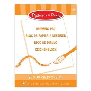 Image of Melissa and Doug Drawing Paper Pad 50 sheets