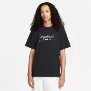 Image of Nike FC Mens T-Shirt - Black