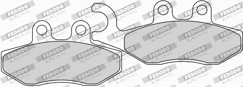 Image of Brake pad set FERODO RACING FDB2142EF