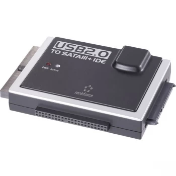 Image of Renkforce 1277995 USB 2.0 IDE + SATA Converter