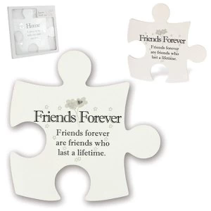 Image of Said with Sentiment Jigsaw Wall Art Friends Forever