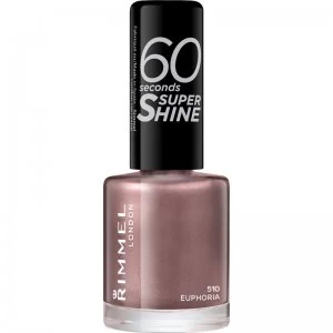 image of Rimmel London 60 Seconds Super Shine Nail Polish Euphoria 510 8ml