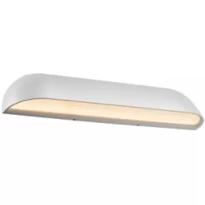 image of Nordlux Front 36cm LED Dimmable Outdoor Down Wall Lamp White, IP44, 3000K