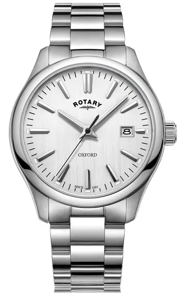 Image of Rotary Watch Oxford Mens - Silver RTY-826
