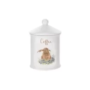 Image of Coffee Canister Hare - Wrendale Designs