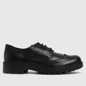 Image of Geox Black j casey g.n Girls Youth Shoes