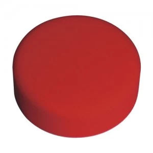 image of Sealey PTCCHV150R Buff & Polish Foam Head Hook & Loop &#216;150 x 50mm Red/Ultra Soft