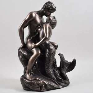 Image of Seduction by Love Is Blue Cold Cast Bronze Sculpture