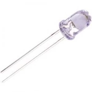 Image of LED wired White Circular 3mm 2600 mcd 4