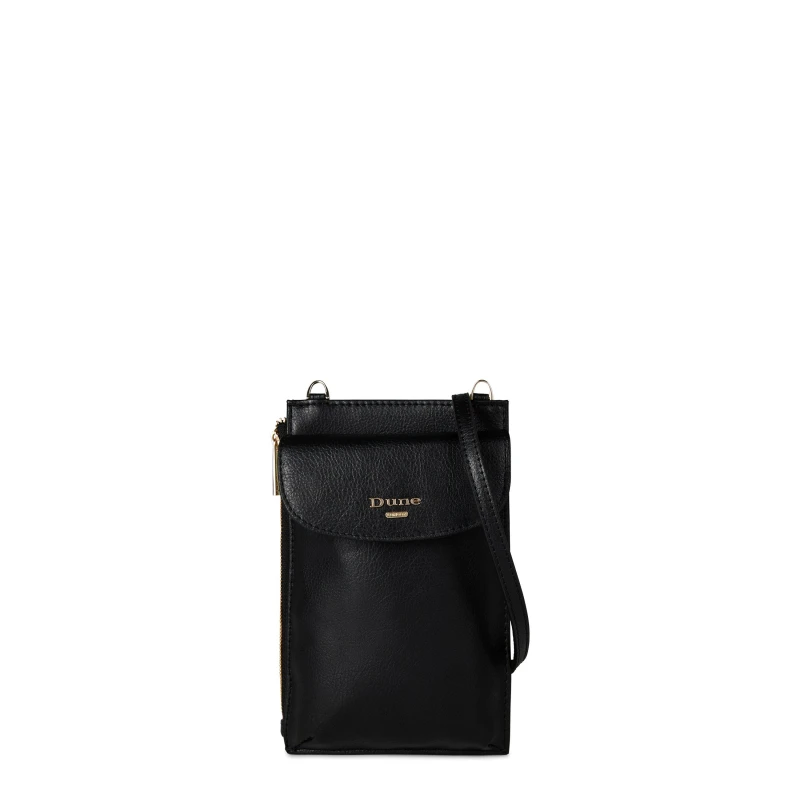 Image of Dune London Kelbeeo Phone Bag - Black One Size