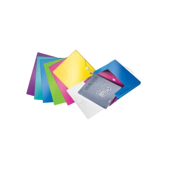 Image of WOW Box File, Polypropylene A4, 30MM, Assorted - Outer Carton of 6