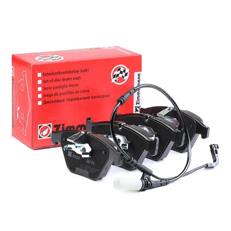 Image of ZIMMERMANN 23312.200.2 Brake pad set incl. wear warning contact, Photo corresponds to scope of supply Brake Pad Set,disc brake (402)