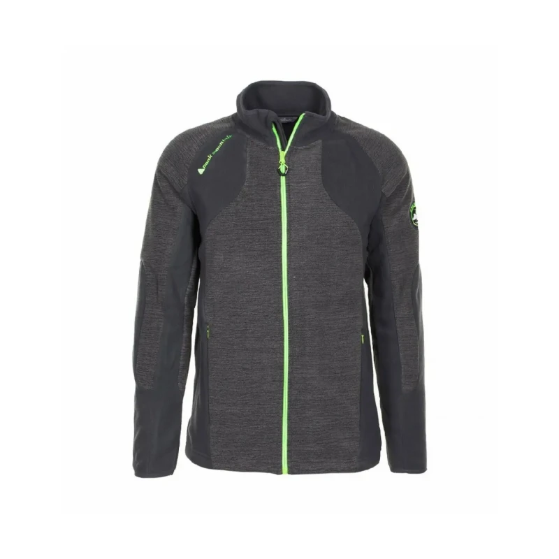 Image of Fleece jacket Peak Mountain Cecut Gris Male 2XL