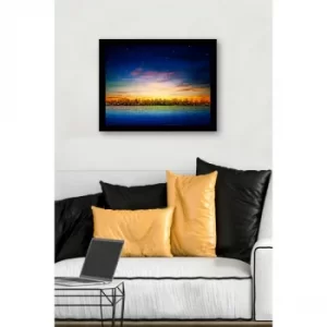 Image of SC0615 Multicolor Decorative Framed MDF Painting