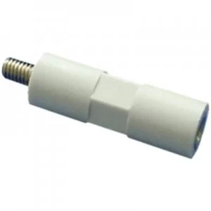 Image of Insulated spacer L 15mm M4x7mm Polyester Steel