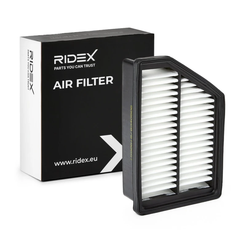 Image of RIDEX 8A0452 Air filter Filter Insert Air Filter (8)