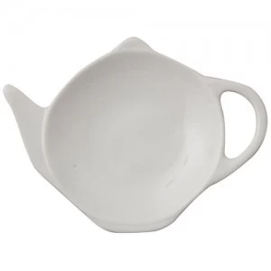 Image of Robert Dyas White Porcelain Tea Bag Tidy