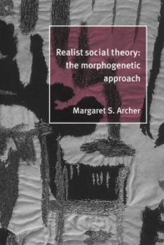 Image of Realist Social Theory by Margaret S. Archer Paperback