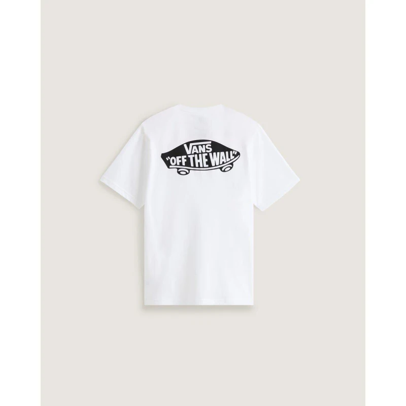 Image of Vans Vans Back Print Tee Juniors White unisex 8Y (S)