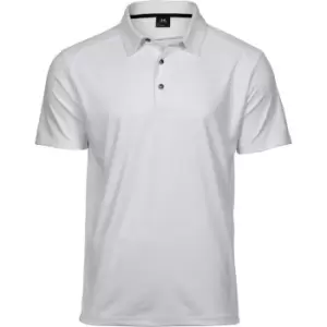 Image of Tee Jays Mens Luxury Sport Polo Shirt (XL) (White)