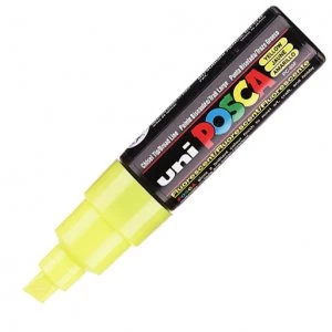 Image of Posca PC-8K Marker Broad Yellow PK1
