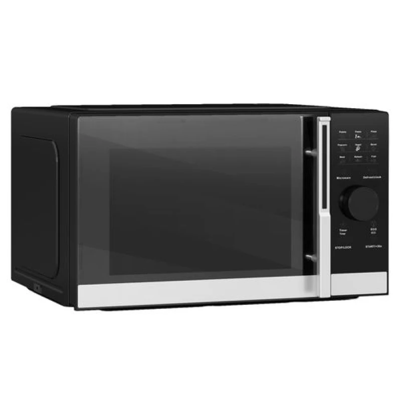 Image of HOMCOM 23L Digital Microwave Oven with Auto Cook, 10 Levels, Eco Mode Black