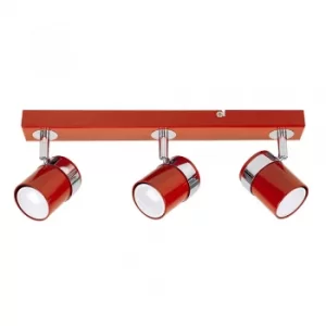 Image of Rosie 3-Way Spotlight Bar in Red