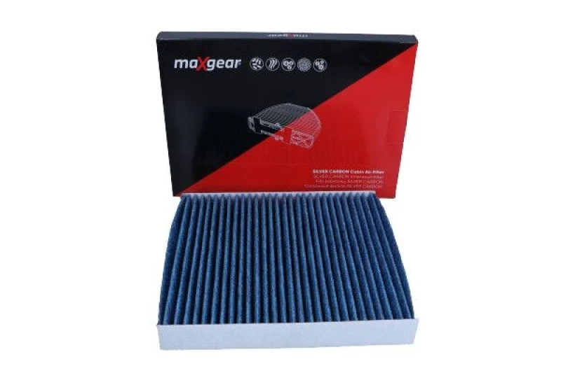 Image of MAXGEAR 26-1823 Pollen filter SILVER CARBON with anti-allergic effect Filter,interior air (424)