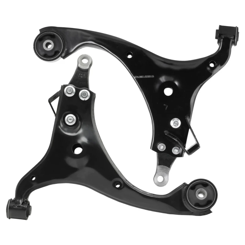 Image of RIDEX 772S1024 Control arm repair kit without ball joint, Front Axle, Control Arm Steel Suspension Kit (772)