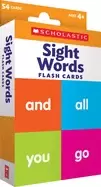 Image of flash cards sight words