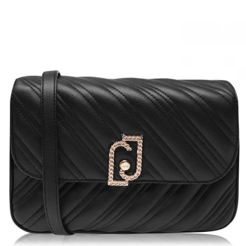 image of Liu Jo Cool Quilted Fold Bag - Black 2222