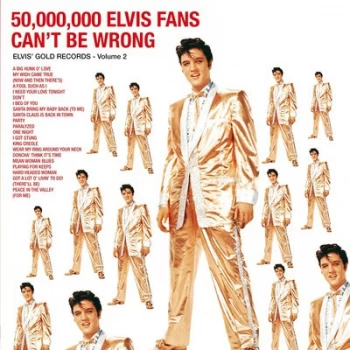Image of 50000000 Elvis Fans Cant Be Wrong Elvis Gold Records - Volume 2 by Elvis Presley Vinyl Album
