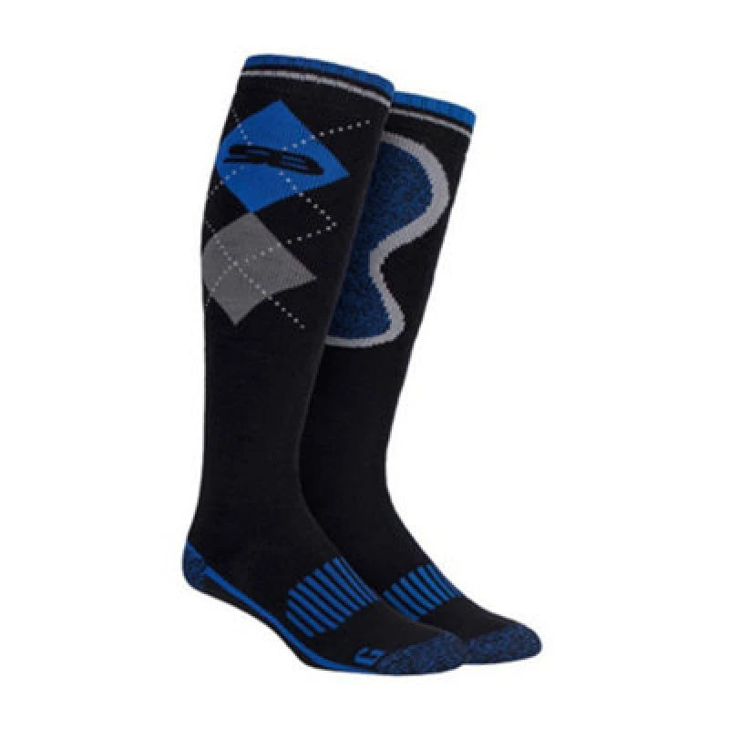 Image of Storm Bloc Mens Knee High Cotton Equestrian Boot Socks - 6-11 - Sbgms007Blk