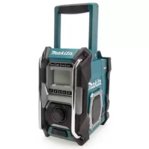 image of Makita MR001GZ Cxt/Lxt/Xgt Am/Fm Job Site Radio Blue (Body Only)