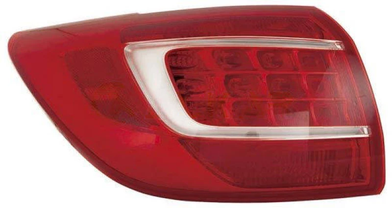 Image of ALKAR 2211655 Rear light Outer section, without bulb holder, Left Combination Rearlight (391)