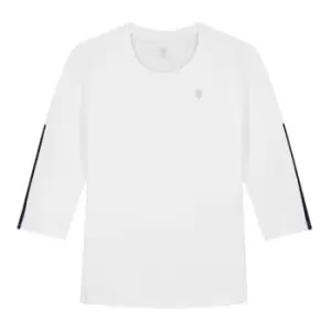 Image of 194913-100 HYPERCOURT LONG SLEEVE White - XS
