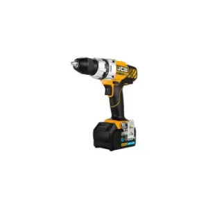 Image of Jcb 18V Drill Driver with 4.0Ah Lithium-ion Battery and 2.4A Fast Charger : JCB-18DD-4XB