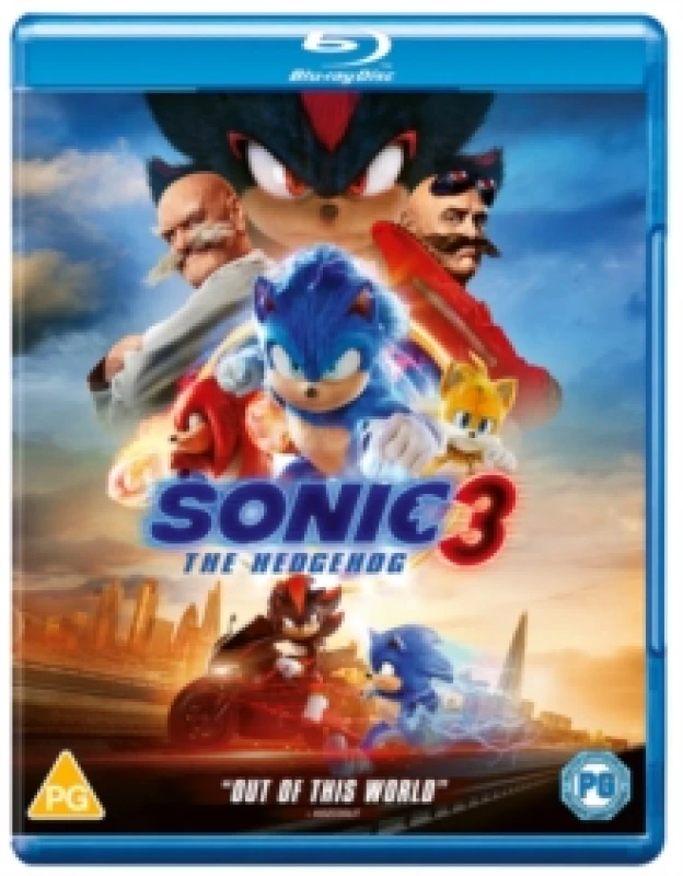 Image of Sonic the Hedgehog 3 Bluray 5056453207874