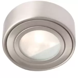 image of Robus Circular Cabinet Downlight - Brushed Chrome - R10112-01