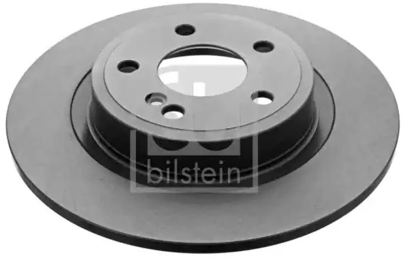 Image of FEBI BILSTEIN 43839 Brake disc Rear Axle, solid, Coated, High-carbon Brake Disc (82)