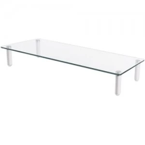 Image of Digitus DA-90358 flat panel desk mount 81.3cm (32") Freestanding Transparent