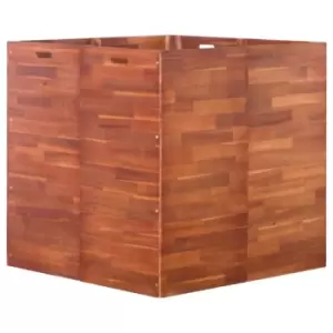 Image of Vidaxl Garden Raised Bed Acacia Wood 100X100X100 Cm
