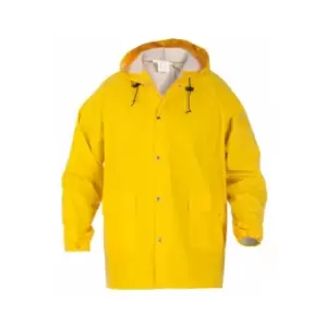 Image of Selsey hydrosoft waterproof jacket yellow xxl - Hydrowear