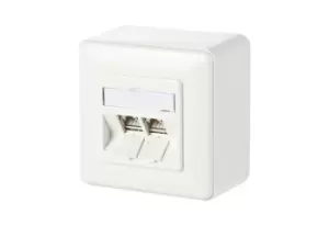 METZ CONNECT 130B11D20002-E socket-outlet RJ-45 White