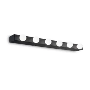 Image of Prive' 6 Light Wall Light Black