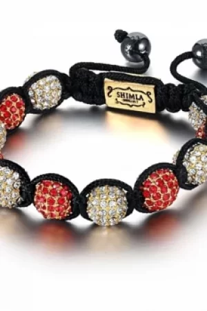 image of Shimla Jewellery Red And White Bracelet Small JEWEL SH-027S