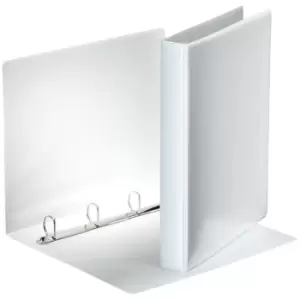 image of A4 Presentation Binder, White, 25MM 4D-Ring Diameter - Outer Carton of 10