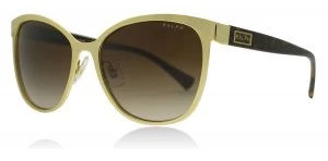 image of Ralph Lauren RA4118 Sunglasses Gold/Dark Tortoise 313913 54mm