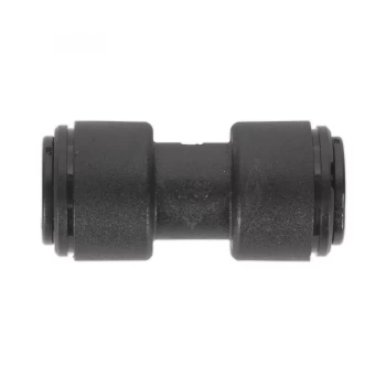 image of SEALEY JGCS8 Straight Coupling 8mm Pack of 5 (John Guest Speedfit - PM0408E)